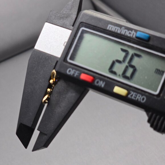 EFFY Nature 14k Gold Butterfly Pendant .38 TCW Espresso & White Diamond 5/8" - Picture 14 of 16